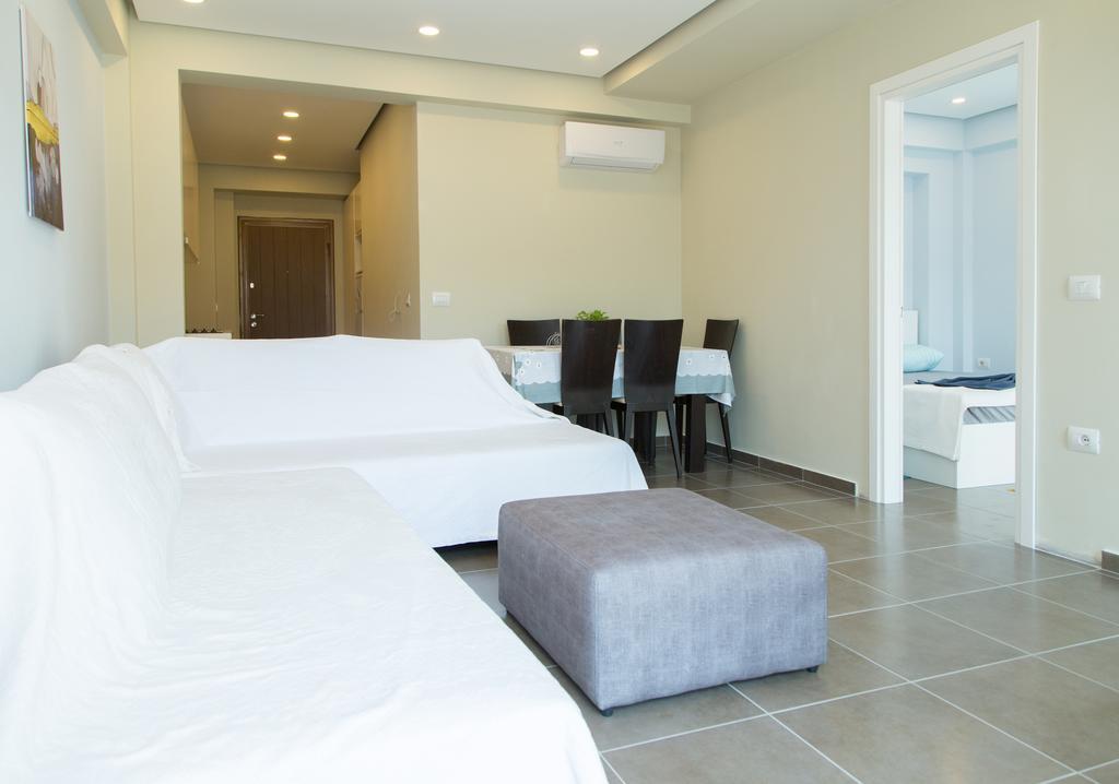 Apartment Te Kalua Sarande Bagian luar foto